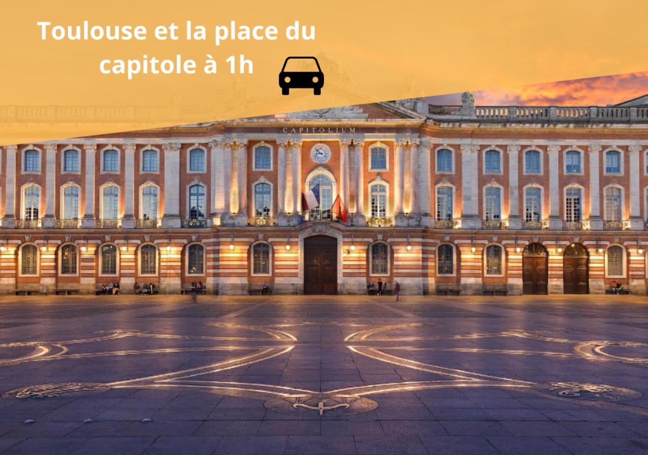 Le Concorde-Wifi-Clim-Parking-3Etoiles-Ockeys Apartment Bram Exterior photo